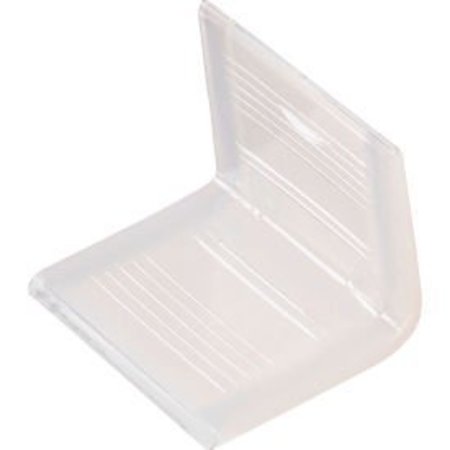 PAC STRAPPING PRODUCTS Pac Strapping Plastic Strap Guards, 1"L x 1-1/4"W, White, Pack of 1000 CP-75A